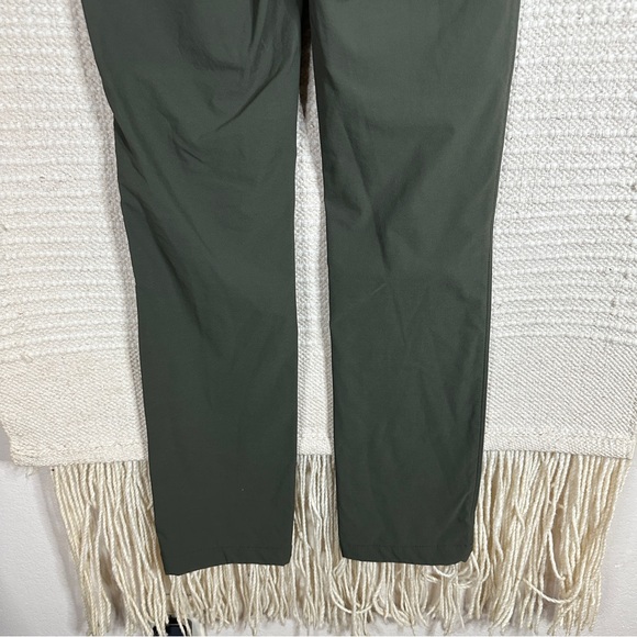 ATHLETA dark green Wander slim fit pants 6 TALL - Picture 6 of 8